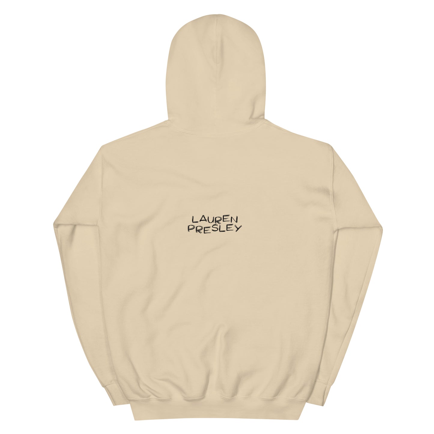 'SDYBF' black font hoodie