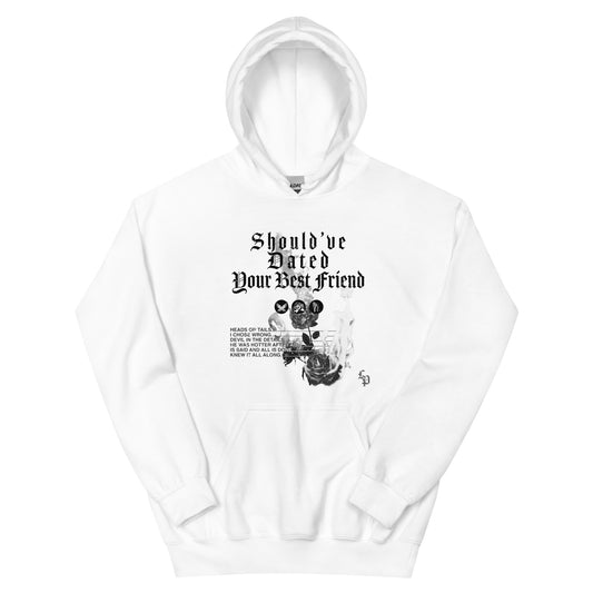 'SDYBF' roses hoodie