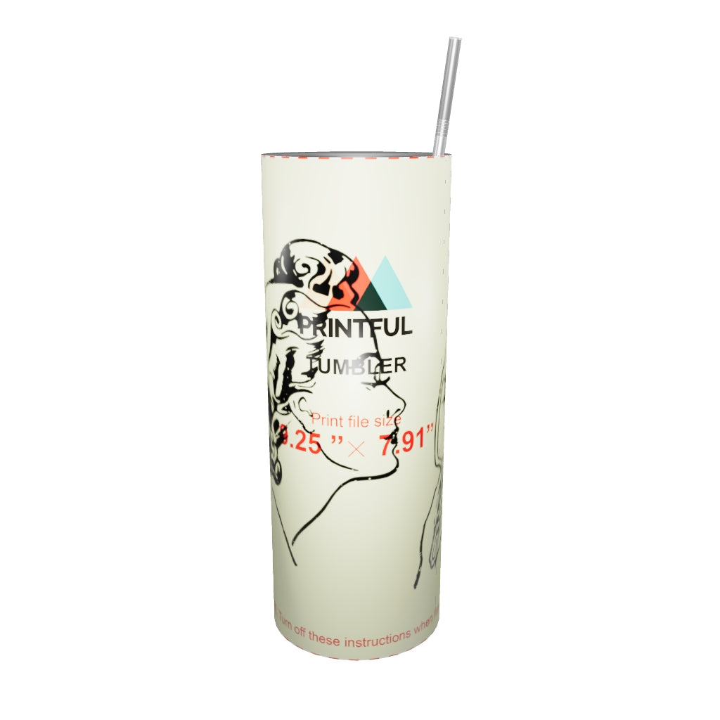 AMERICAS SWEETHEARTS steel tumbler