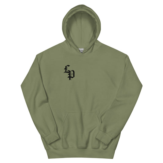 'LP' hoodie